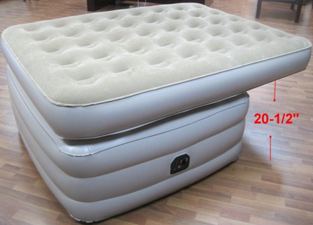 Trekwood Rv Parts Alpine 2017 Furniture Mattress Mattress Air Mattress Queen Over The Seat Floor Bladder Double Bubble Tan Flocking