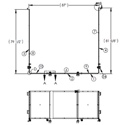 Trekwood RV Parts - Raptor / 2018 / Door / Garage / Garage - Ramp Door ...